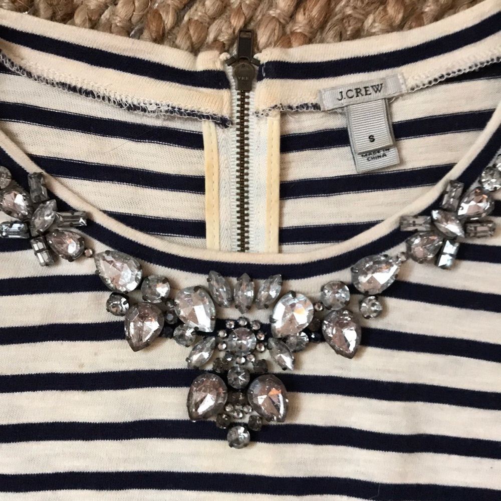 ✨ JCREW Striped Top ✨ - Picture 3 of 5